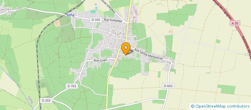 localisation de l'entreprise MADAME FANNY HUMBERT  EPFIG