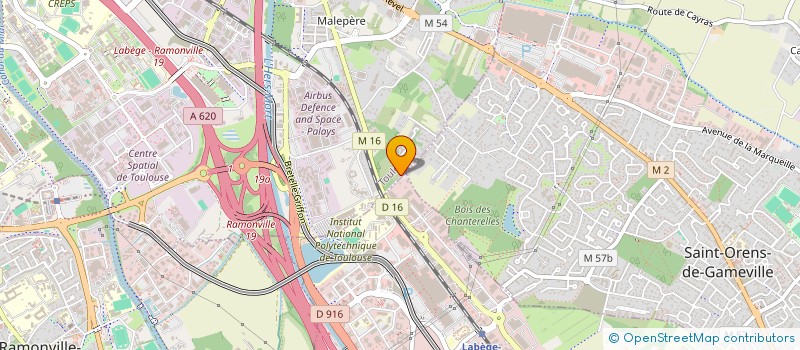localisation de l'entreprise MADAME FANNY JACQUET  TOULOUSE