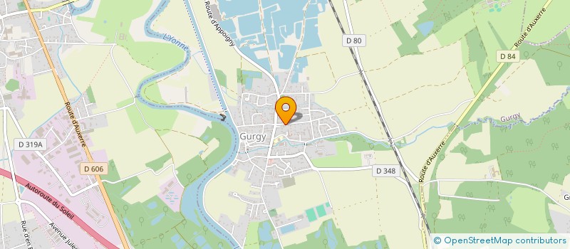localisation de l'entreprise MADAME FANNY JALUZOT  GURGY