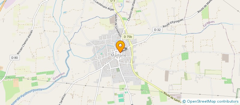 localisation de l'entreprise MADAME FANNY JARDIN  LAUDUN-L'ARDOISE