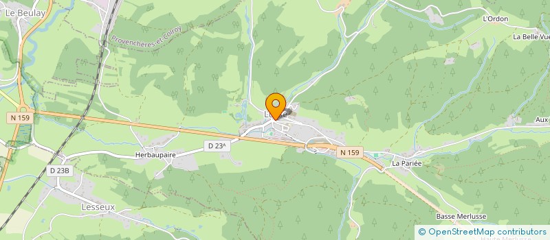 localisation de l'entreprise MADAME FANNY JARDINE  LUSSE