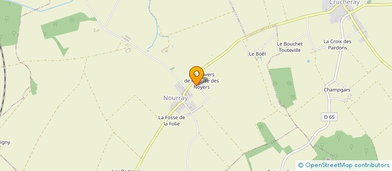 localisation de l'entreprise MADAME FANNY JAULNEAU  NOURRAY