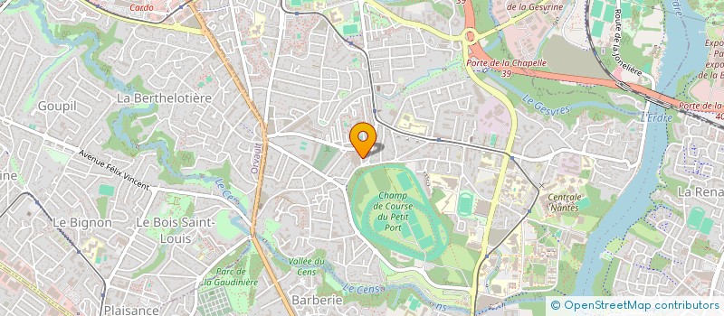 localisation de l'entreprise MADAME FANNY JOUAULT à NANTES
