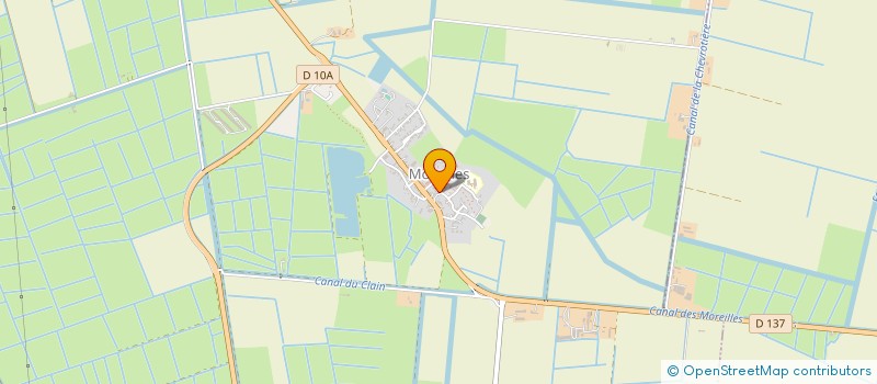 localisation de l'entreprise MADAME FANNY JUBELIN  MOREILLES