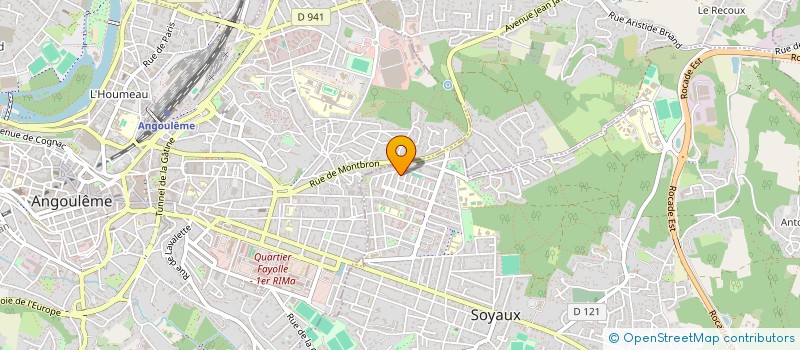 localisation de l'entreprise MADAME FANNY JUGE  SOYAUX