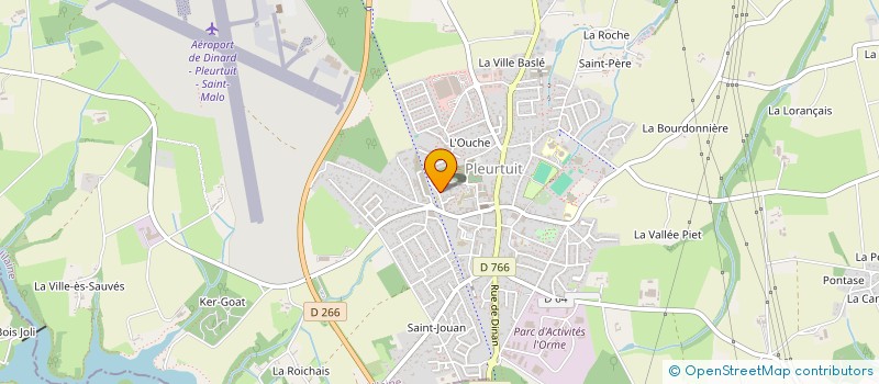 localisation de l'entreprise MADAME FANNY JULIEN  PLEURTUIT