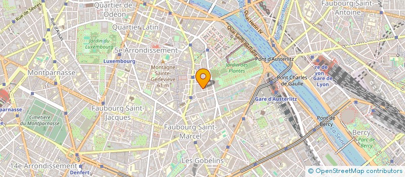 localisation de l'entreprise MADAME FANNY JULLIOT  PARIS