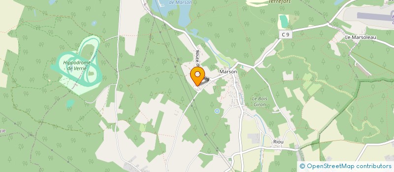 localisation de l'entreprise MADAME FANNY JUMEAU  ROU-MARSON