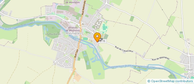 localisation de l'entreprise MADAME FANNY KALFOUN  MASNIERES