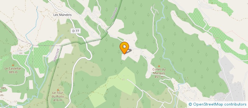 localisation de l'entreprise MADAME FANNY KARCHER  FLAYOSC