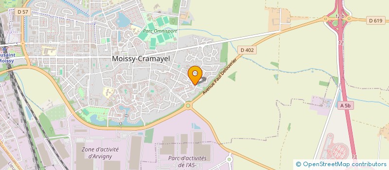 localisation de l'entreprise MADAME FANNY KINTANEL à MOISSY-CRAMAYEL