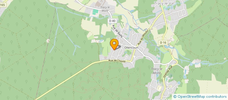 localisation de l'entreprise MADAME FANNY KOENIG  TRACY-LE-MONT