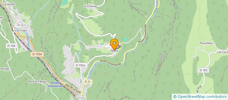 localisation de l'entreprise MADAME FANNY KONCZAK  TENAY