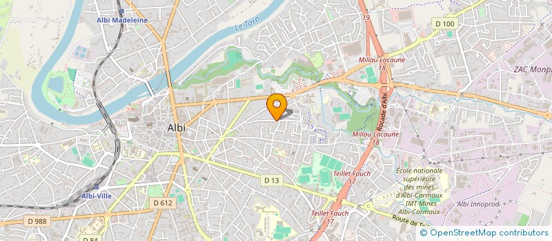 localisation de l'entreprise MADAME FANNY KOPPANY à ALBI