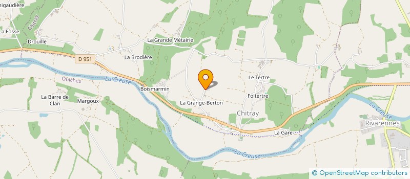 localisation de l'entreprise MADAME FANNY LACAUSSAGUE à CHITRAY
