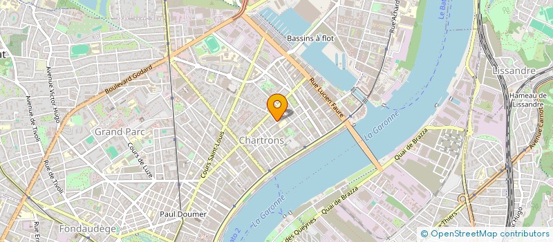 localisation de l'entreprise MADAME FANNY LAMBOTTE  BORDEAUX