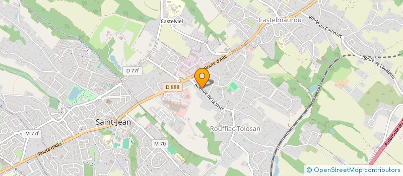 localisation de l'entreprise MADAME FANNY LAMOTE  ROUFFIAC-TOLOSAN