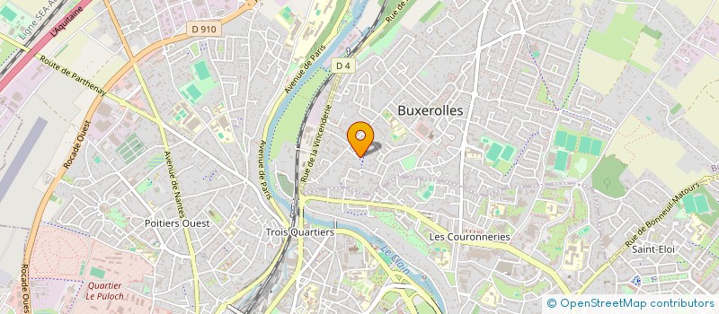 localisation de l'entreprise MADAME FANNY LASALLE  BUXEROLLES