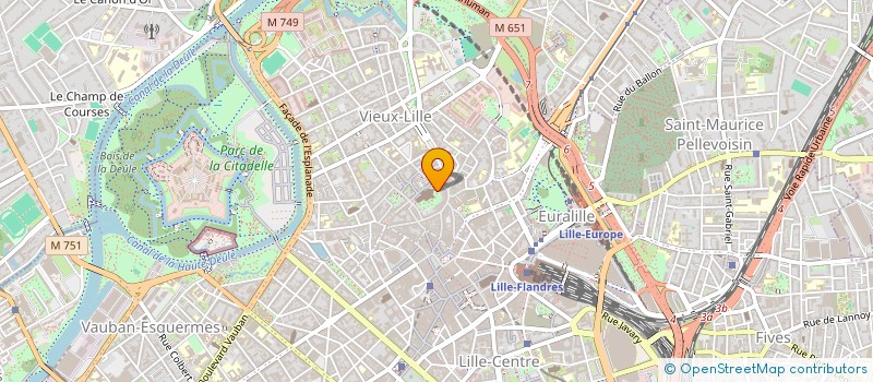localisation de l'entreprise MADAME FANNY LASSALLE à LILLE