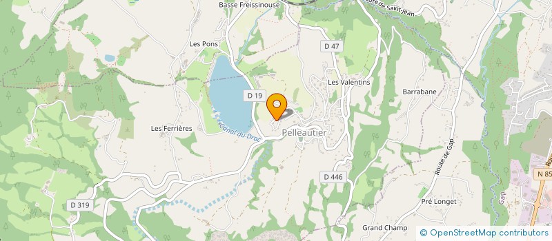 localisation de l'entreprise MADAME FANNY LAURENT  PELLEAUTIER