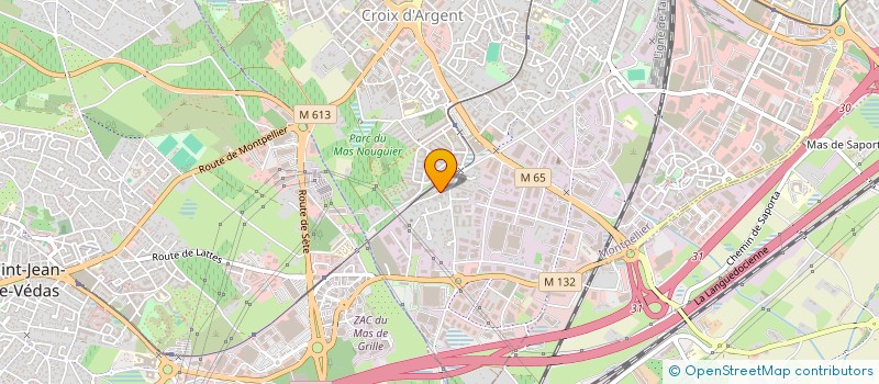 localisation de l'entreprise MADAME FANNY LAVIELLE à MONTPELLIER