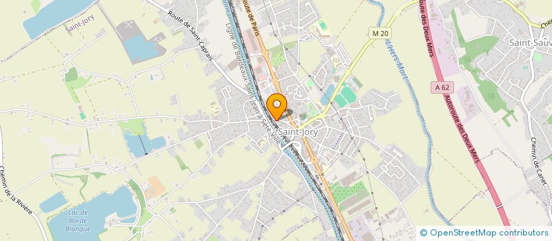 localisation de l'entreprise MADAME FANNY LAVIELLE  SAINT-JORY