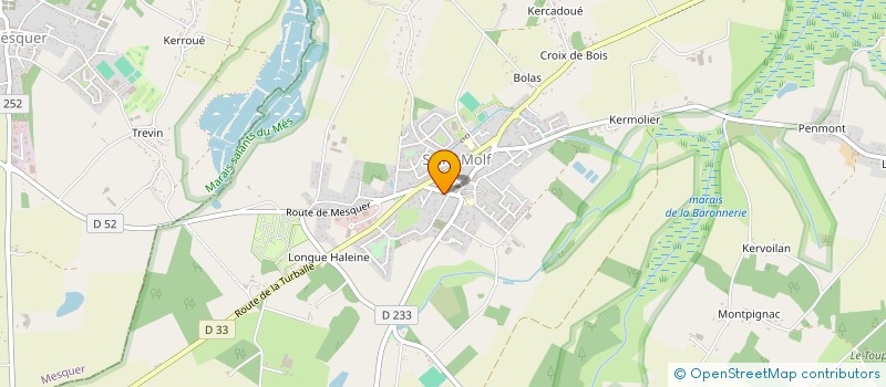 localisation de l'entreprise MADAME FANNY LE LAY à SAINT-MOLF