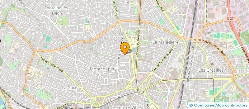 localisation de l'entreprise MADAME FANNY LE MENTEC à DIJON