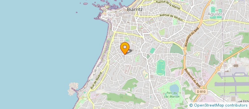 localisation de l'entreprise MADAME FANNY LEA BRONES  BIARRITZ