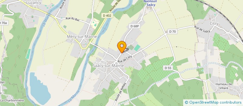 localisation de l'entreprise MADAME FANNY LEDROIT à SAACY-SUR-MARNE