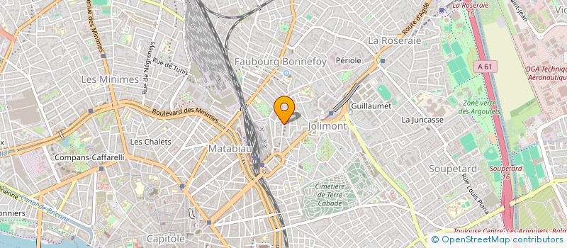 localisation de l'entreprise MADAME FANNY LEGER à TOULOUSE