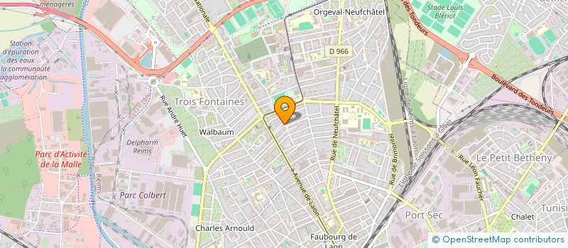 localisation de l'entreprise MADAME FANNY LEGRAND  RILLY-LA-MONTAGNE