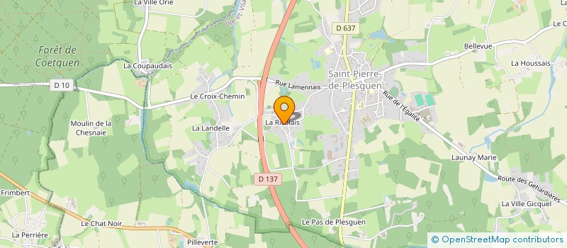 localisation de l'entreprise MADAME FANNY LEGRIX  MESNIL-ROC'H