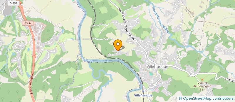 localisation de l'entreprise MADAME FANNY LEHMANN  VILLEFRANQUE