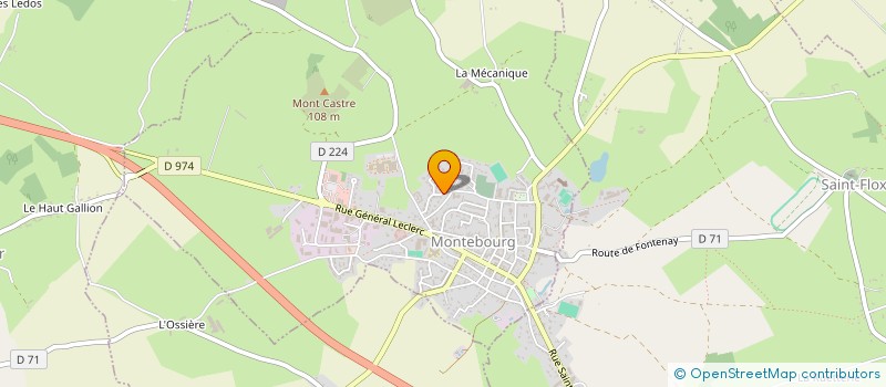 localisation de l'entreprise MADAME FANNY LELERRE  MONTEBOURG