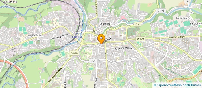 localisation de l'entreprise MADAME FANNY LEMONCHOIS  SAINT-LO