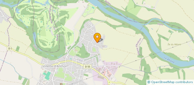 localisation de l'entreprise MADAME FANNY LIBEER  VILLETTE-D'ANTHON