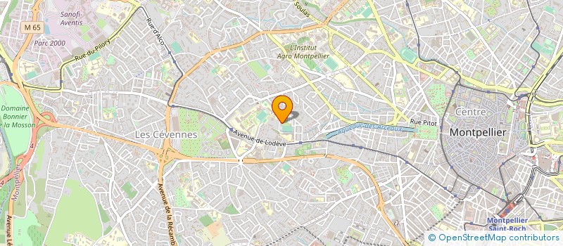 localisation de l'entreprise MADAME FANNY LIGER à MONTPELLIER