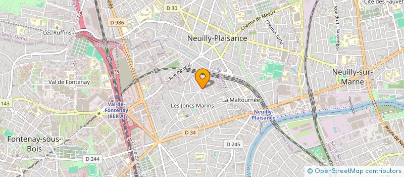 localisation de l'entreprise MADAME FANNY LOISON à LE PERREUX-SUR-MARNE