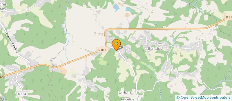 localisation de l'entreprise MADAME FANNY LOPES  BIAUDOS