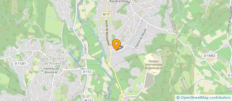 localisation de l'entreprise MADAME FANNY LORAND  PRADES-LE-LEZ