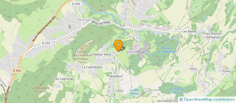 localisation de l'entreprise MADAME FANNY LOTHOZ à THONON-LES-BAINS