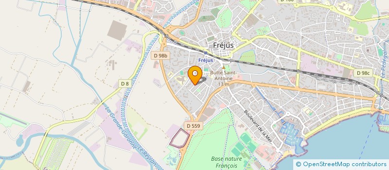 localisation de l'entreprise MADAME FANNY LOTITO à FREJUS