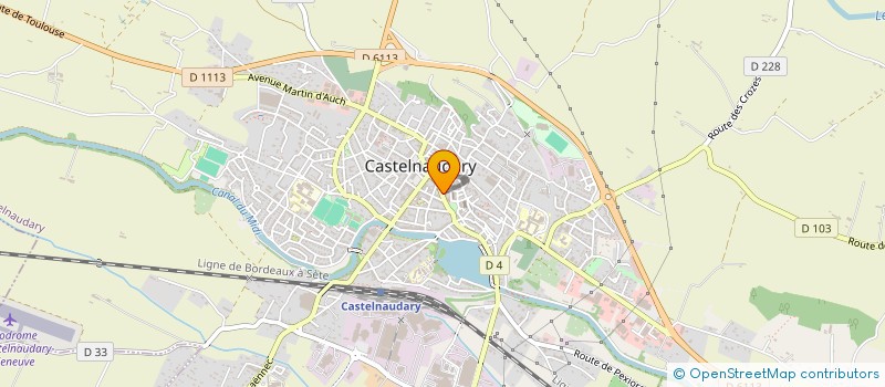 localisation de l'entreprise MADAME FANNY LOUBENS à CASTELNAUDARY