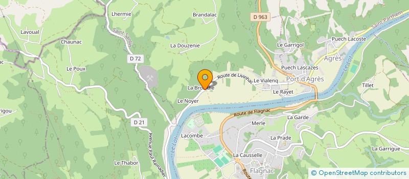 localisation de l'entreprise MADAME FANNY LOUPIAS  SAINT-SANTIN