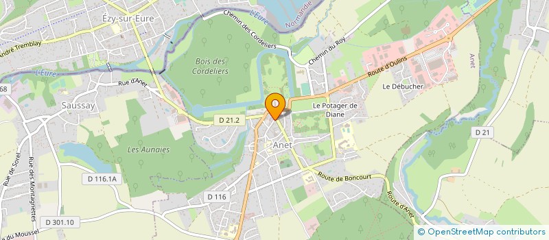 localisation de l'entreprise MADAME FANNY MACALUSO à ANET