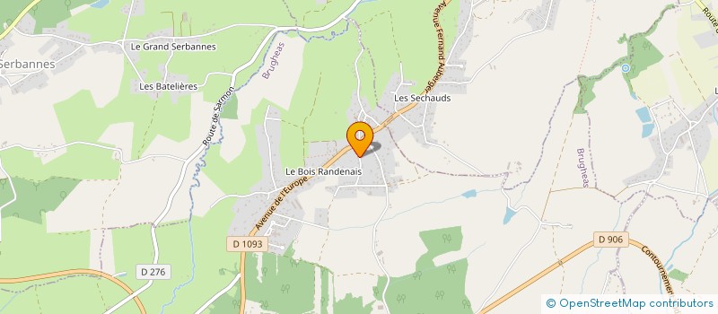 localisation de l'entreprise MADAME FANNY MAGNET  BRUGHEAS