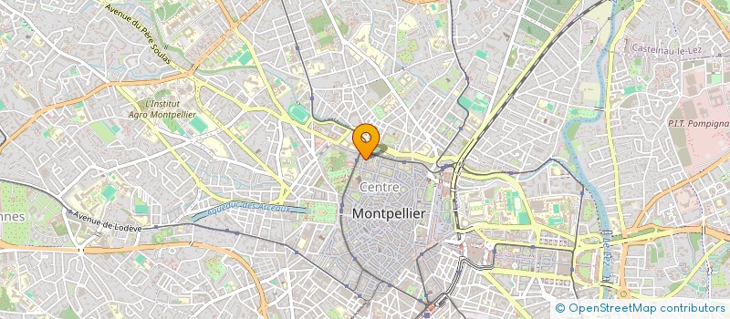 localisation de l'entreprise MADAME FANNY MAHIEU à MONTPELLIER