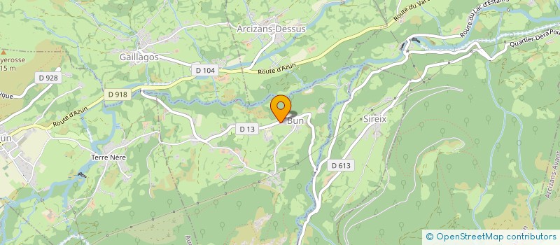 localisation de l'entreprise MADAME FANNY MAILLET  BUN