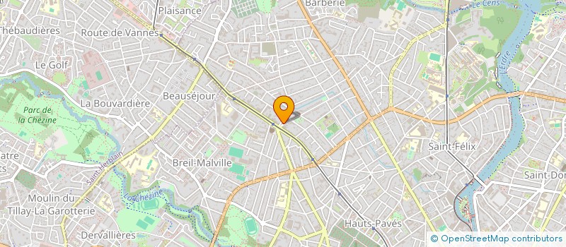 localisation de l'entreprise MADAME FANNY MALANDAIN à NANTES